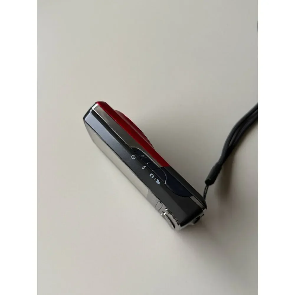 Kodak EasyShare M530 12MP 3x Zoom Digital y2k Camera Red Digicam 2000s WORKS